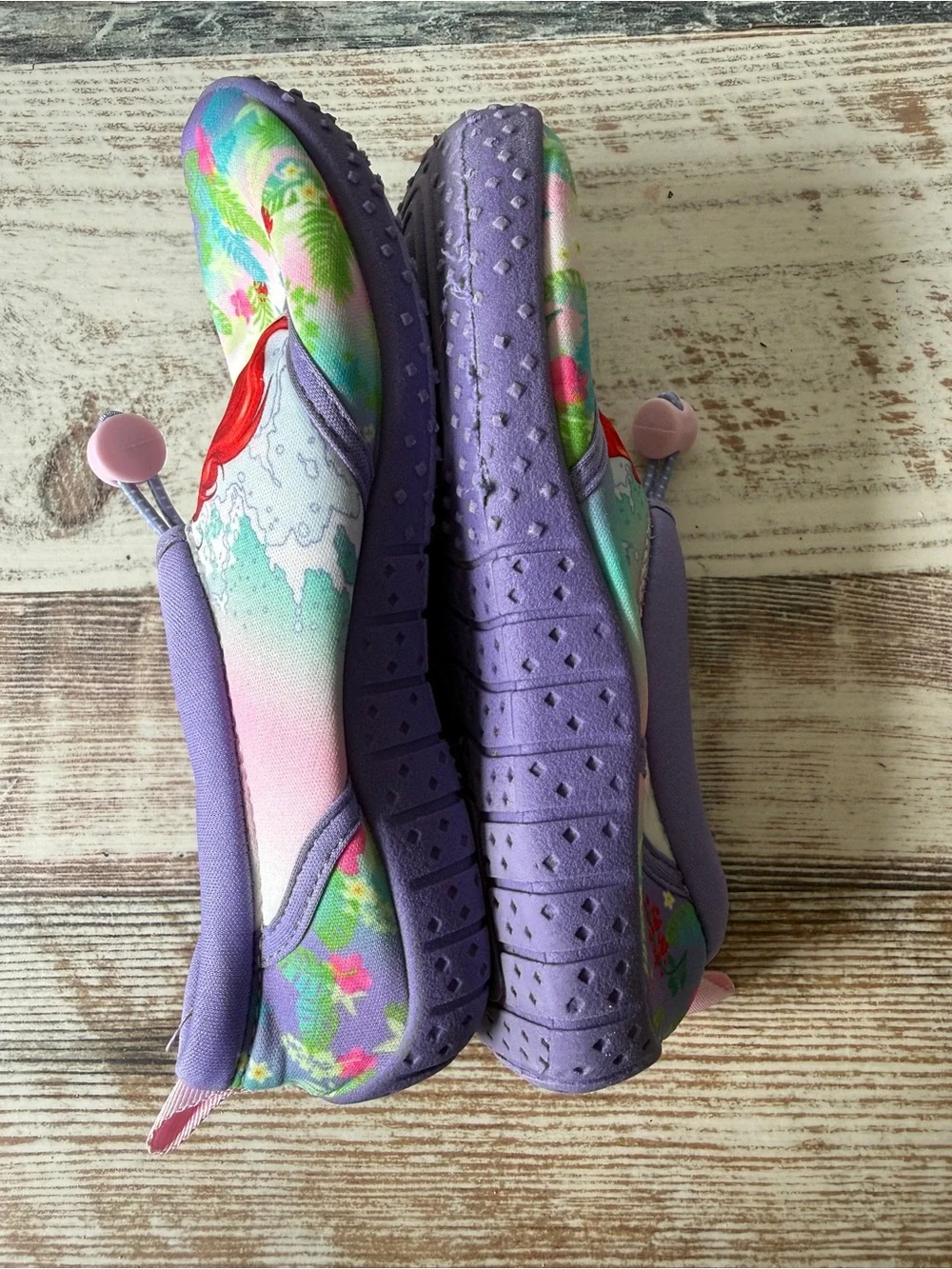 DISNEY Princess Ariel Swim SHOES Water SHOES Sz 11/12